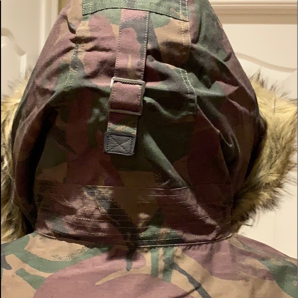 Polo Ralph Lauren down camo parka NWT